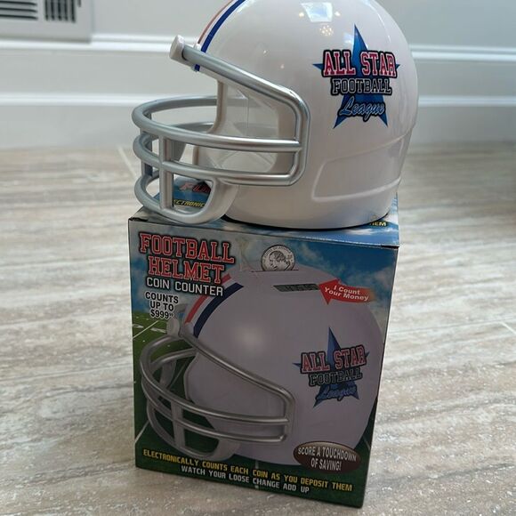 NIB Football helmet coin counter - Picture 1 of 5